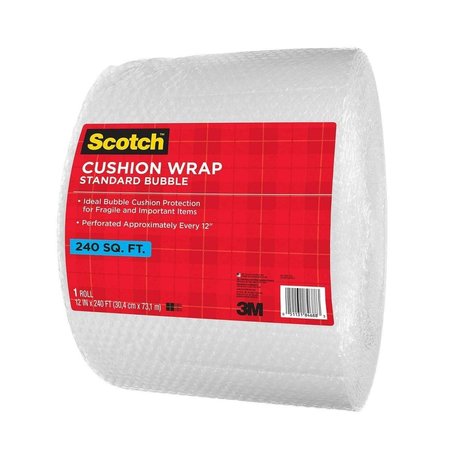 3M 0.19 x 12 in. 250 ft. Scotch Cushion Wrap, Clear 3M465930